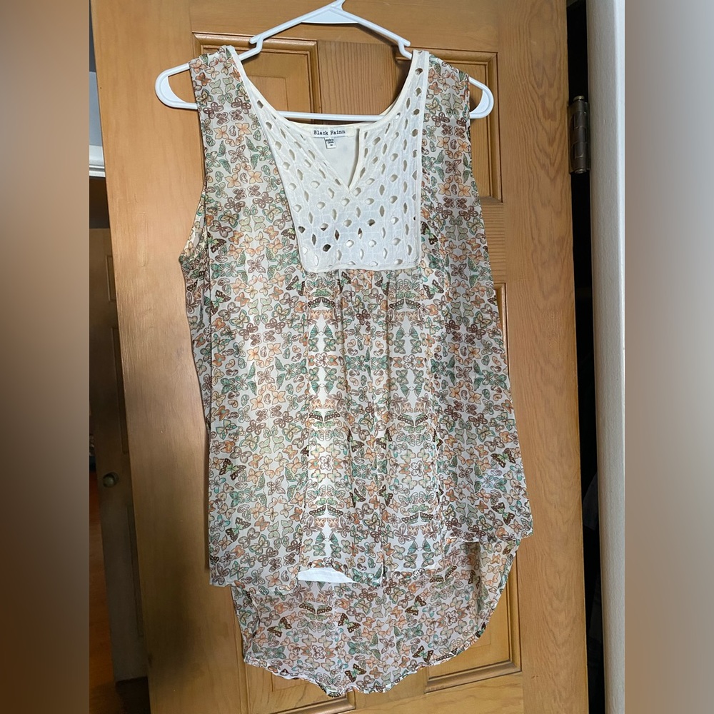 Black Rain tunic tank top set size medium